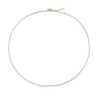 Collana Burato Donna Linee ed Archi in Oro rosa BN944 - BN944